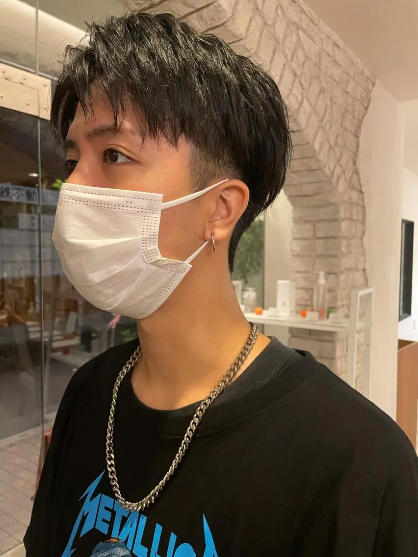 メンズ 柳内 崚平のヘアスタイル