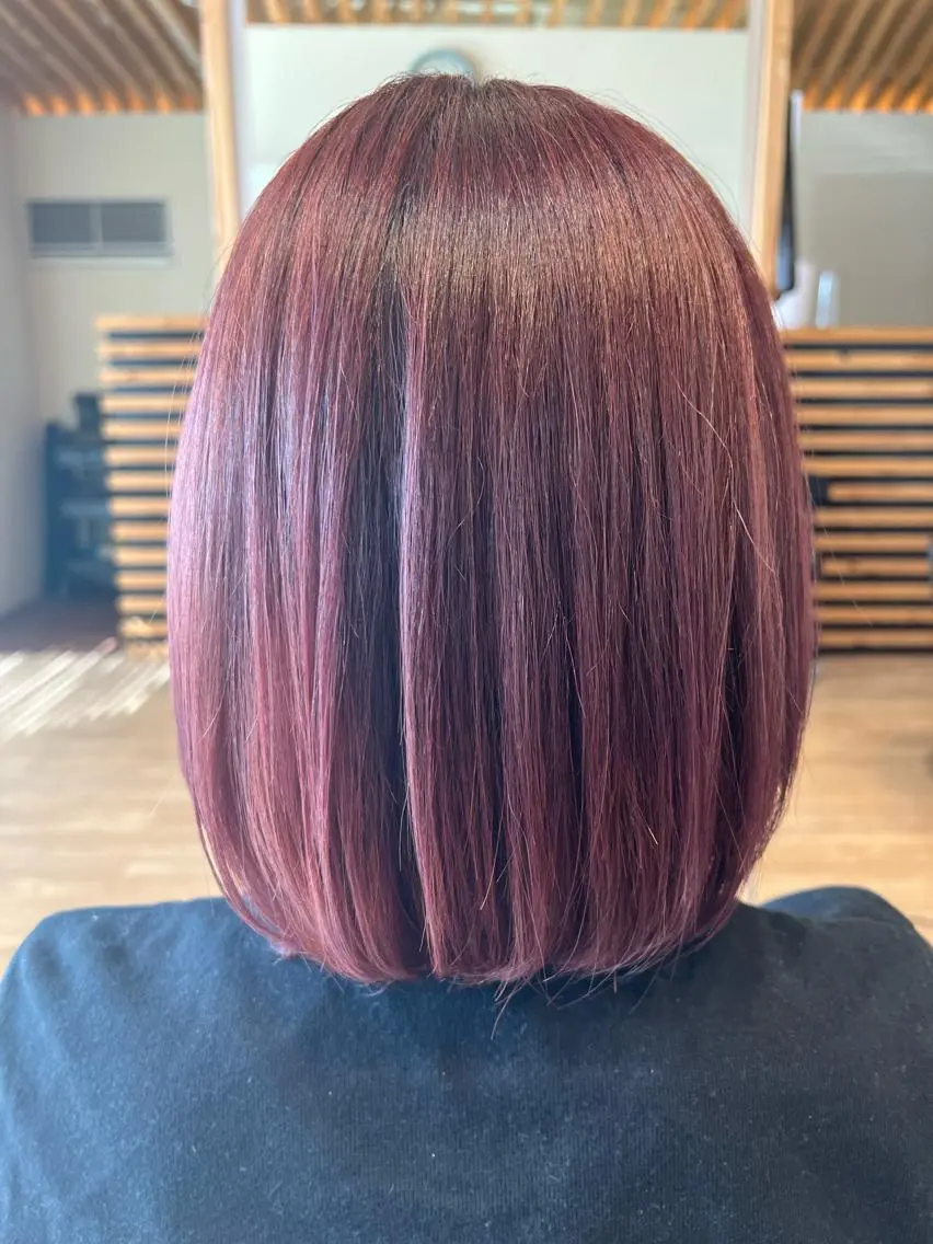セミロング カラー ヘアカラー 関口 友行のヘアスタイル