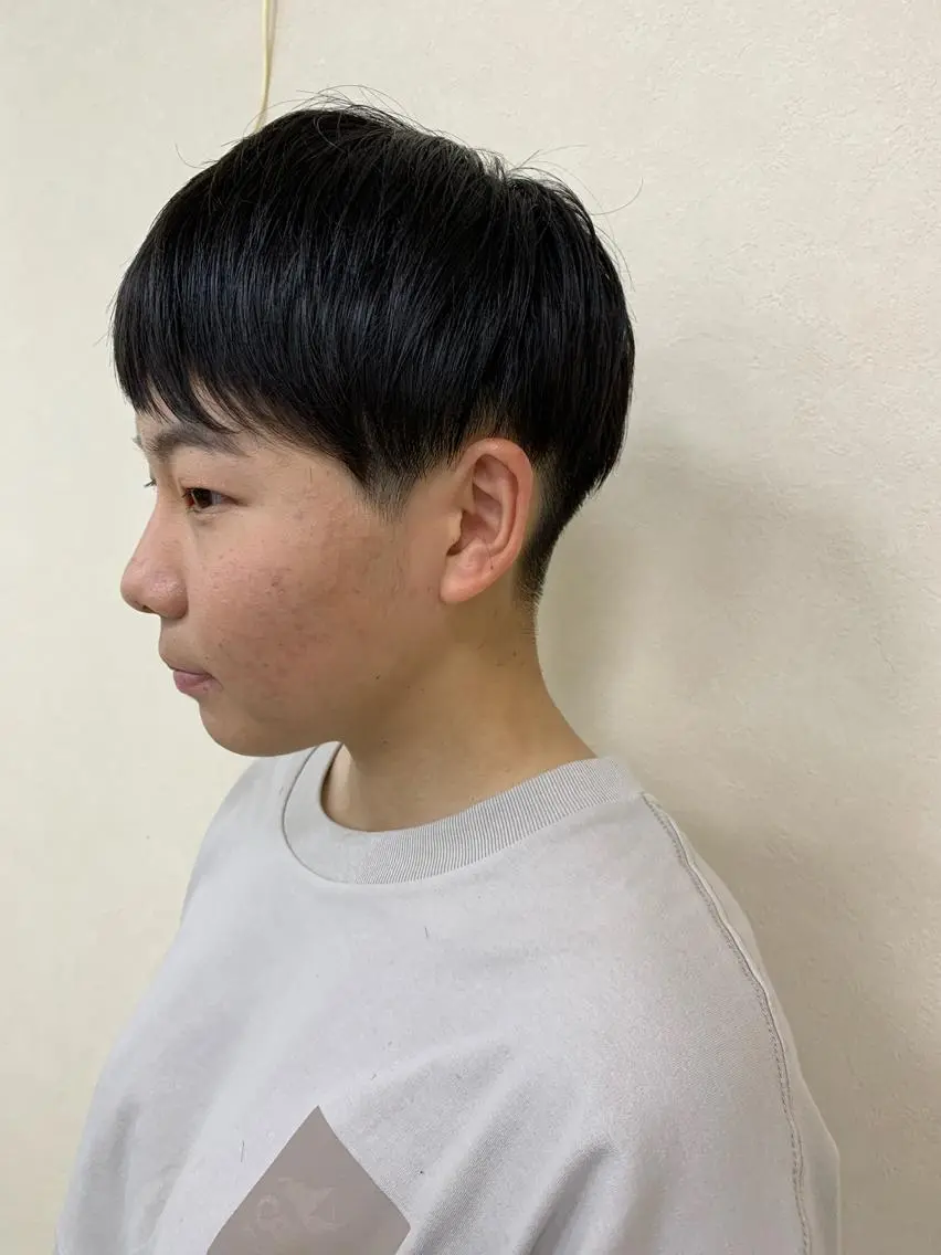 ショート 切りっぱなしボブ ショートボブ ハンサムショート ベリーショート ボブ カット トリートメント 初めてのショート お任せください✂️のヘアスタイル