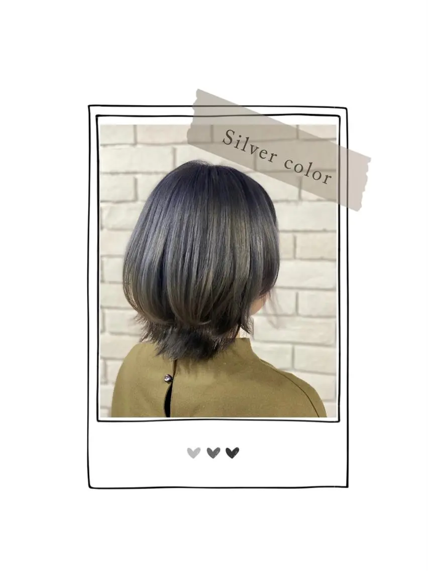 ショート カラー ☘️ motion ALOE ☘️のヘアスタイル