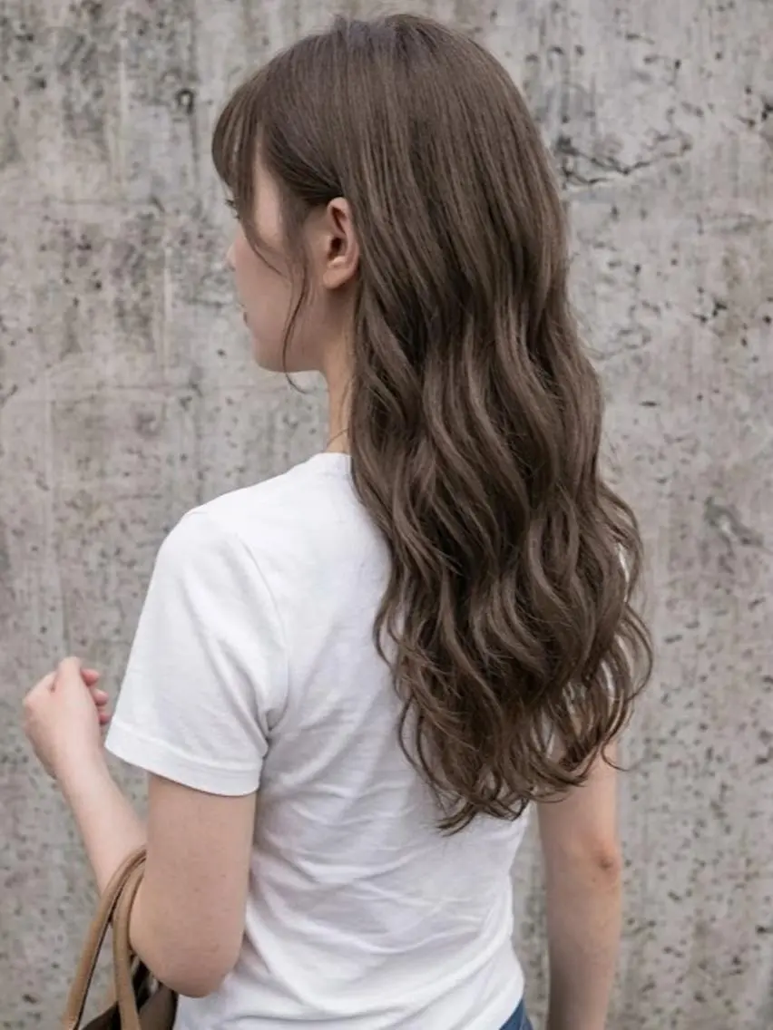 カラー のどか 노도카のヘアスタイル