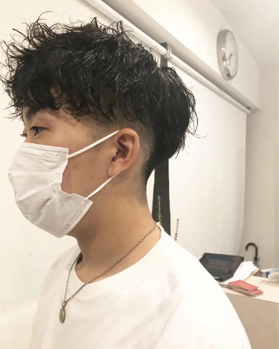 ヘアアレンジ メンズ カット トリートメント ヘアセット メンズ特化✂️栗原 侑也のヘアスタイル