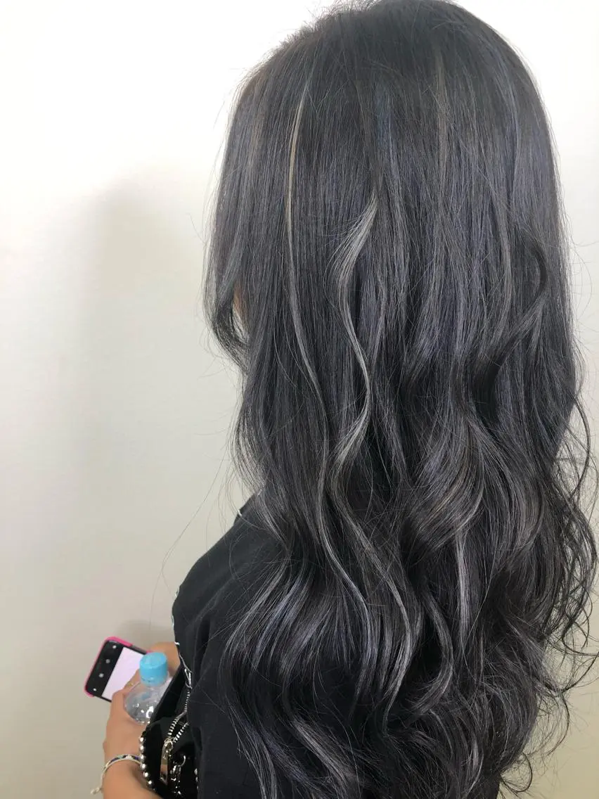 ロング ハイライト colorshair 田宮店/大岡亮介のヘアスタイル