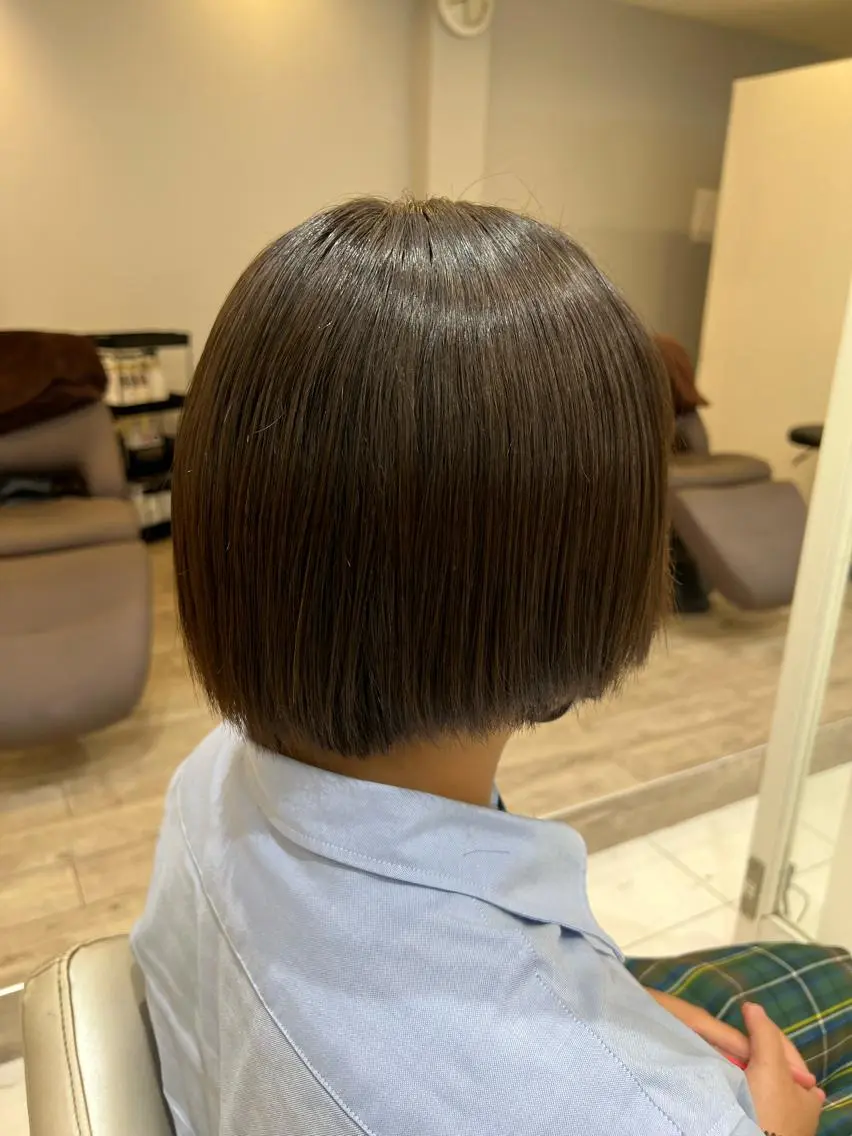 ミディアム ボブ melca. Amiのヘアスタイル