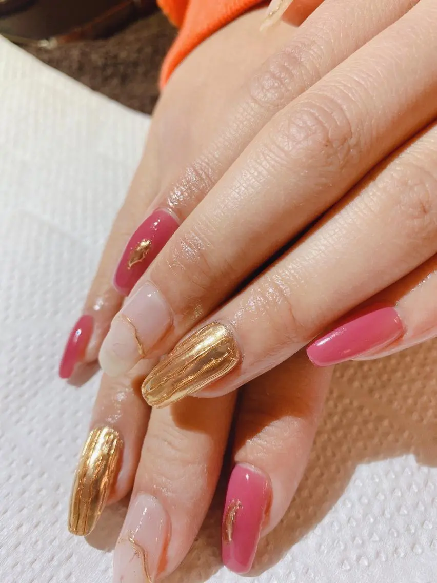 ロング shandy nailのネイルデザイン