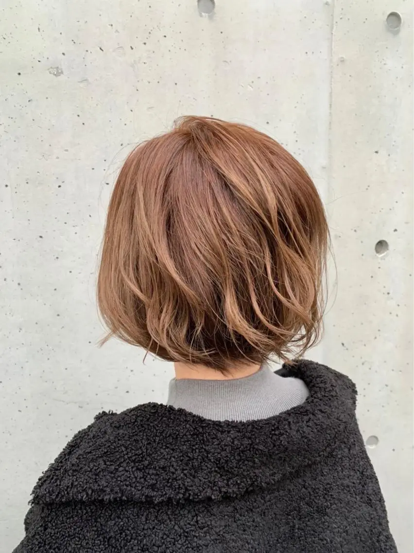 ショート カラー カット ヘアカラー le. pidorgeのヘアスタイル