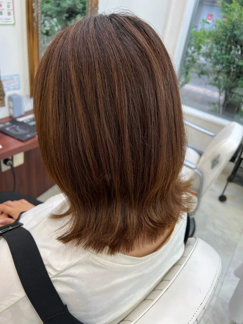 ミディアム Rapt.HAIR 中村 知里のヘアスタイル