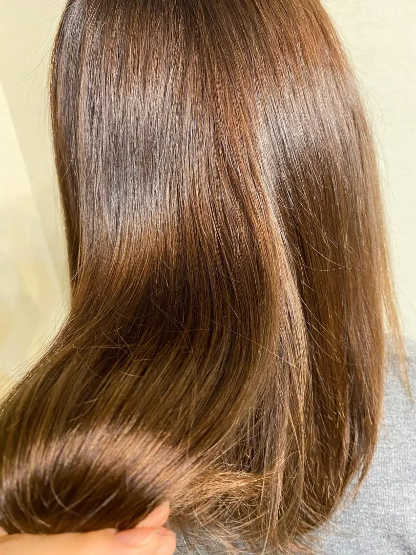ミディアム カラー イルミナカラー Tr　Spa Salon Careのヘアスタイル