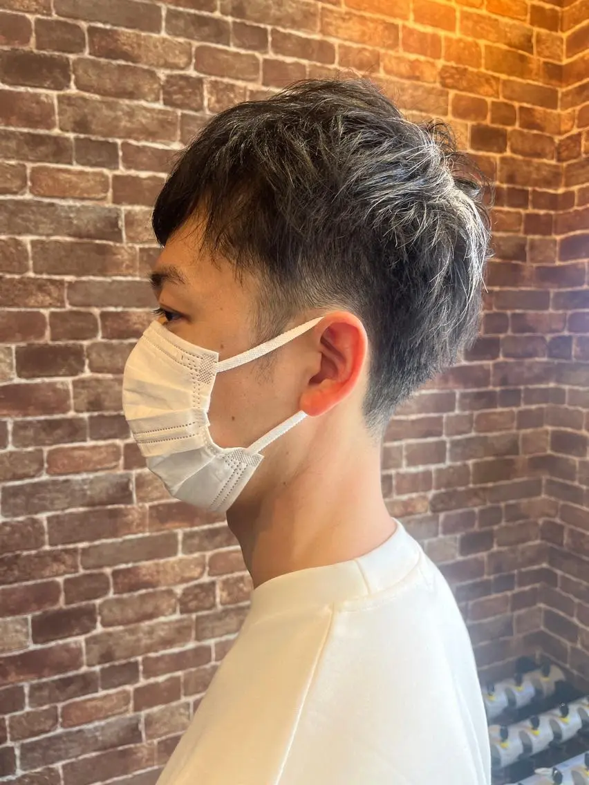 ショート カラー パーマ ヘアアレンジ メンズ キッズ ネイル マツエク・マツパ アイブロウ メンズハイライト メンズパーマ ブラウンカラー ケアカラー 透明感カラー 久木原 ゆりのヘアスタイル