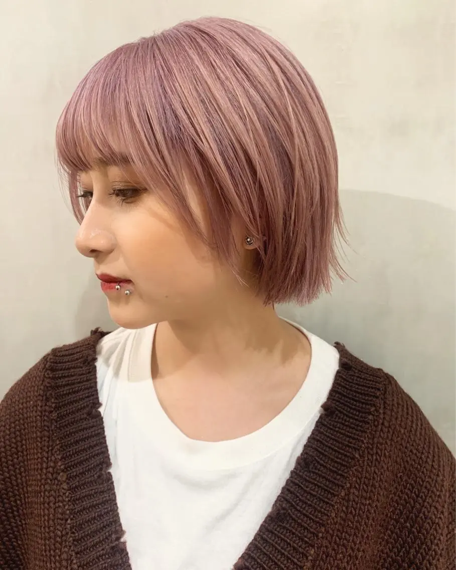 ショート カラー カット ヘアカラー トリートメント 優作 〜圧倒的信頼〜のヘアスタイル