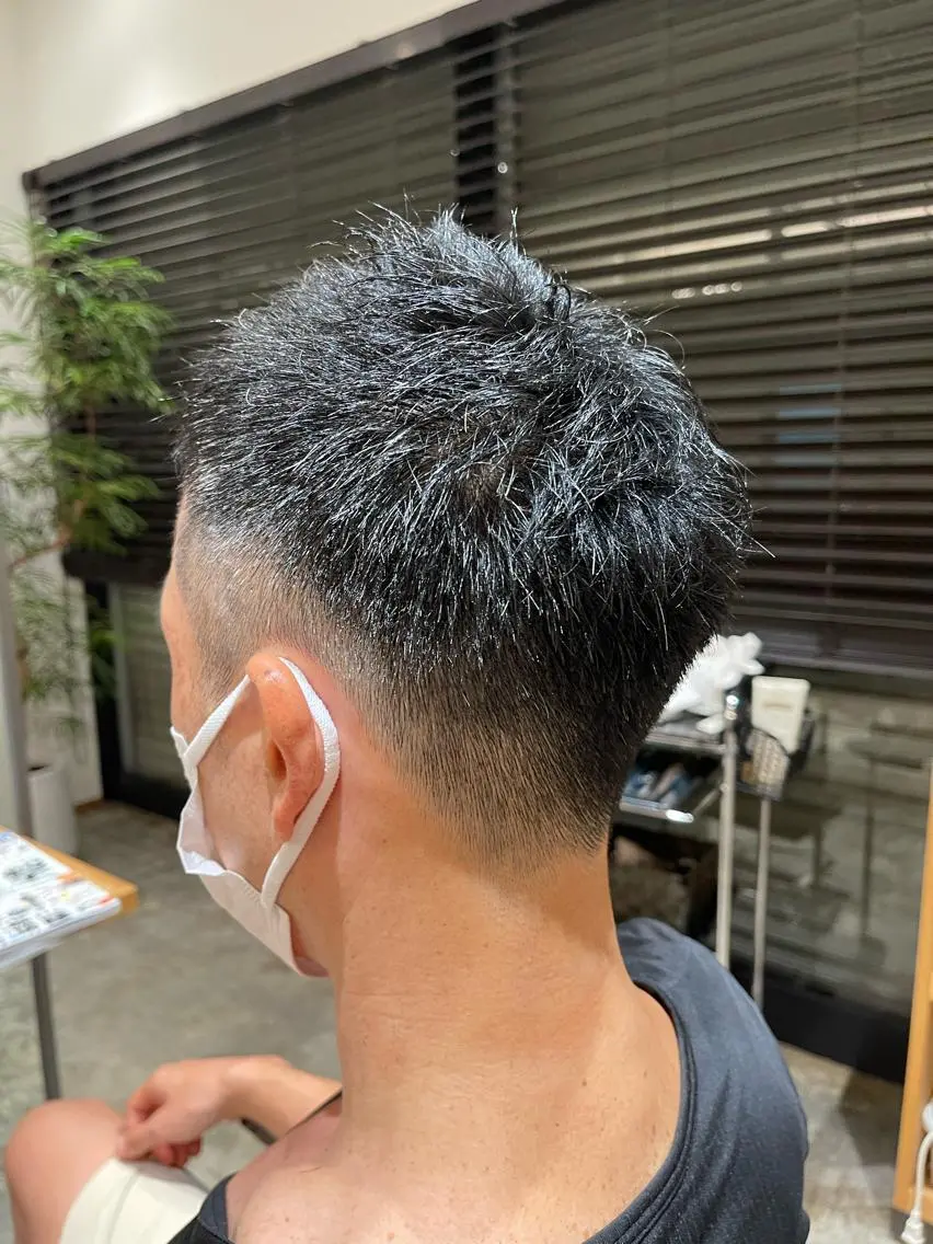 メンズ 林下 優花のヘアスタイル