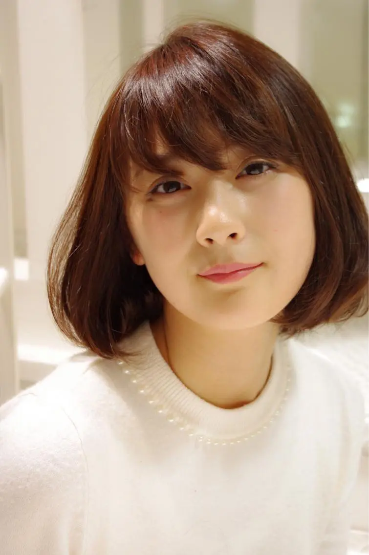 ショート ミディアム カラー 松田 光雄のヘアスタイル
