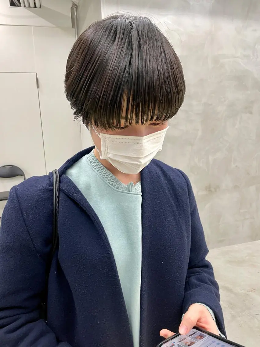 ショート ハンサムショート ショートヘア ショート・ボブ 徳竹淳一のヘアスタイル