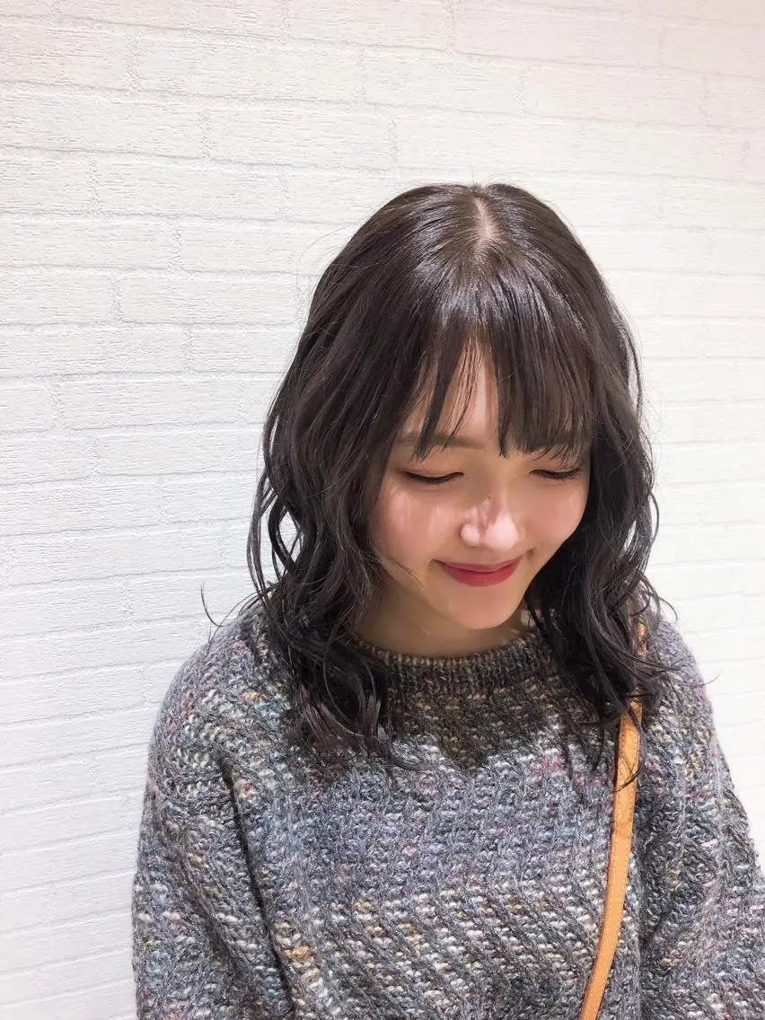 ミディアム カラー LiTA RIKUのヘアスタイル
