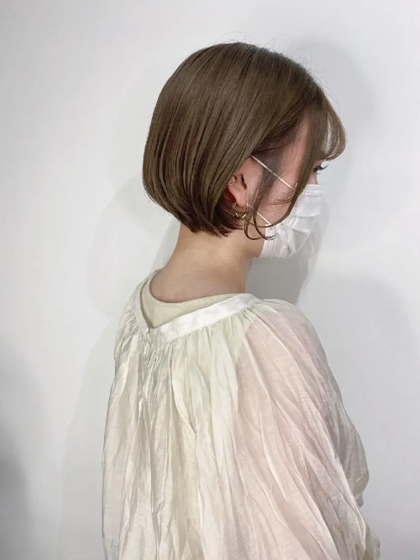ショート カラー 髪質改善サロン🫧 戎谷栞菜のヘアスタイル