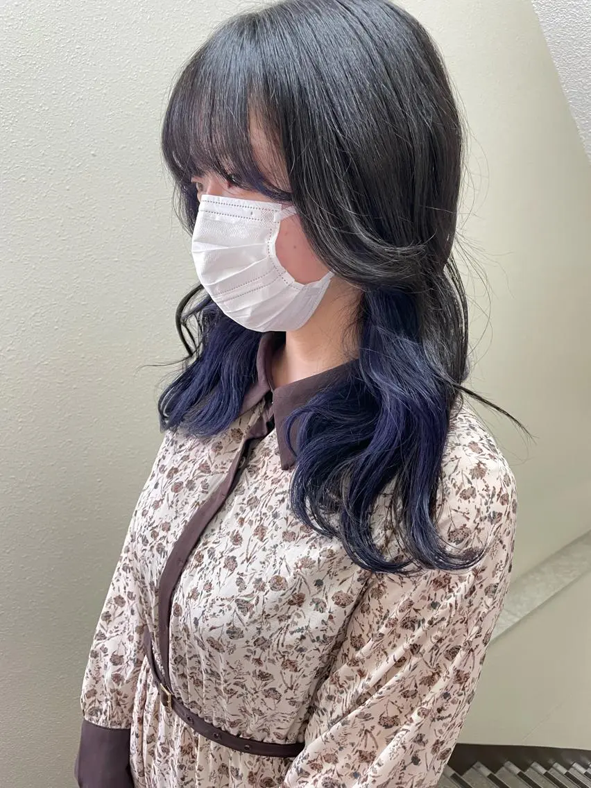 ミディアム カラー パーマ ヘアアレンジ メンズ キッズ ネイル マツエク・マツパ アイブロウ メンズバレイヤージュ メンズブリーチ メンズハイライト メンズインナーカラー メンズ韓国風 切りっぱなしヘアボブ ミディアムヘアRYOのヘアスタイル