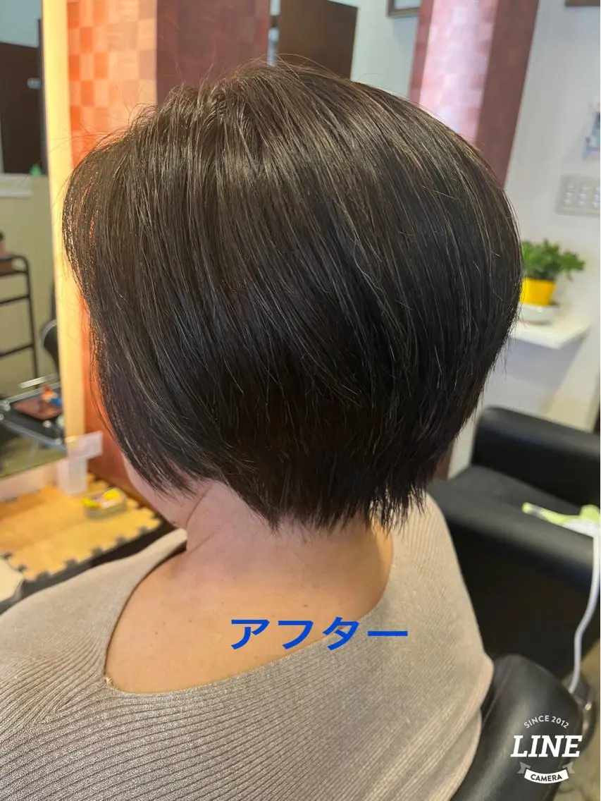 ショート 織田 英之のヘアスタイル