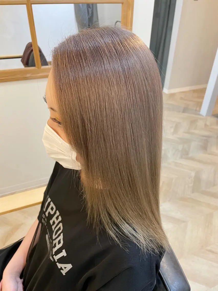カラー ラベンダーカラー Matsubara asuka  ☪︎のヘアスタイル