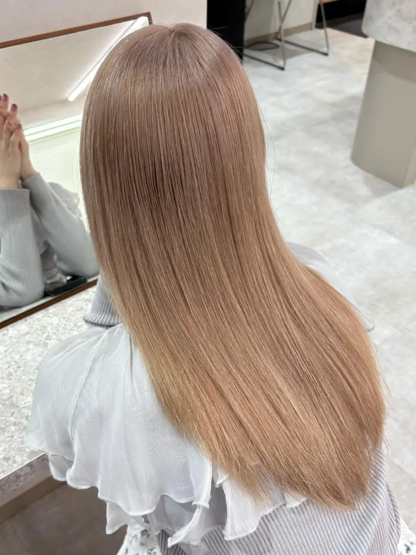 ロング カラー ロング 🌼ベージュ/暖色 🌼すずのヘアスタイル