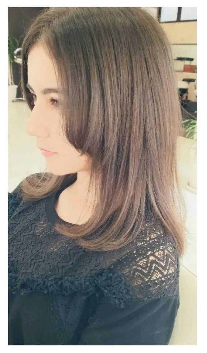 セミロング カット トリートメント ヘッドスパ Hair VERDEのヘアスタイル