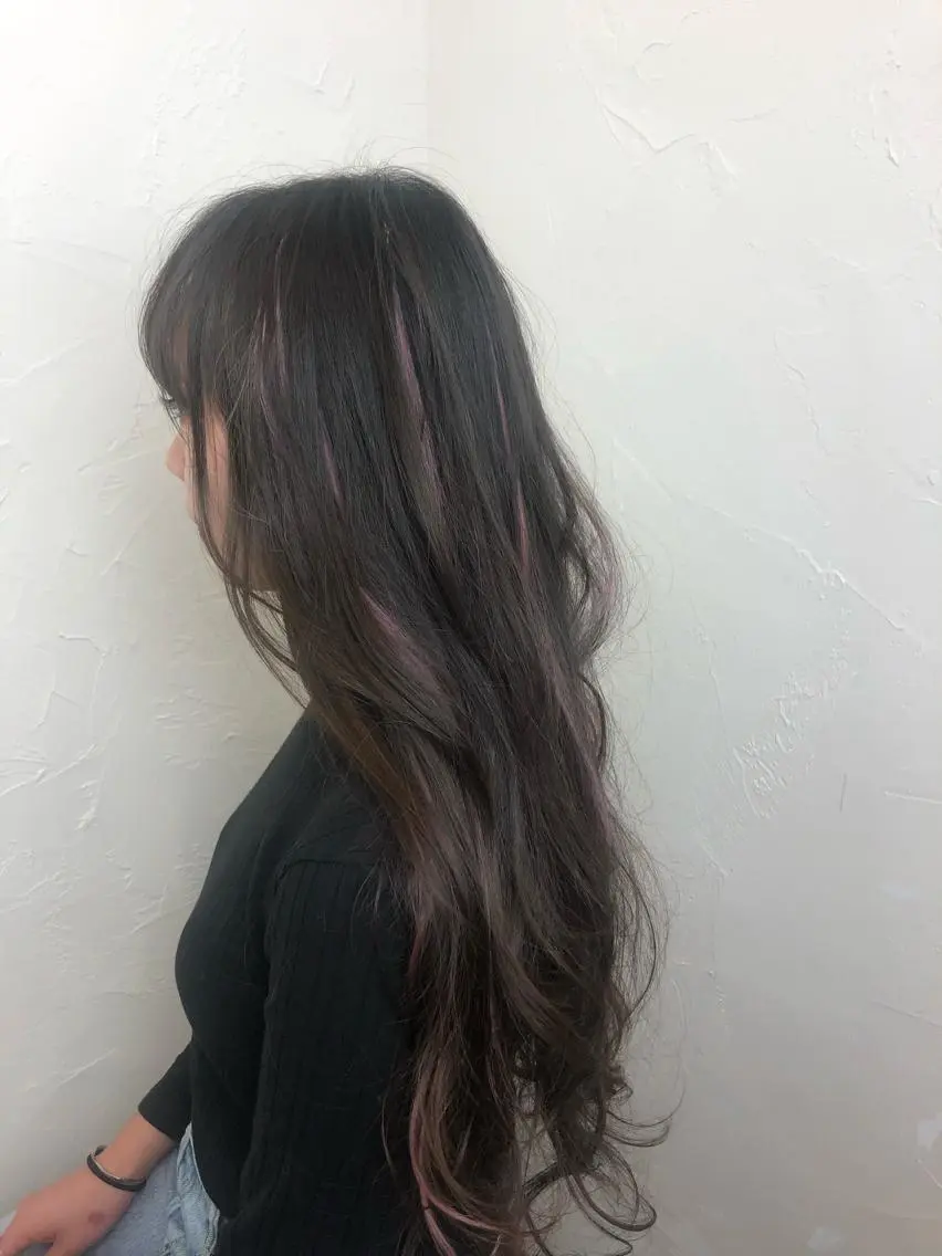 ロング エクステ カット ヘアカラー エクステ エクステ/プルエク/ rita/フルヤマのヘアスタイル