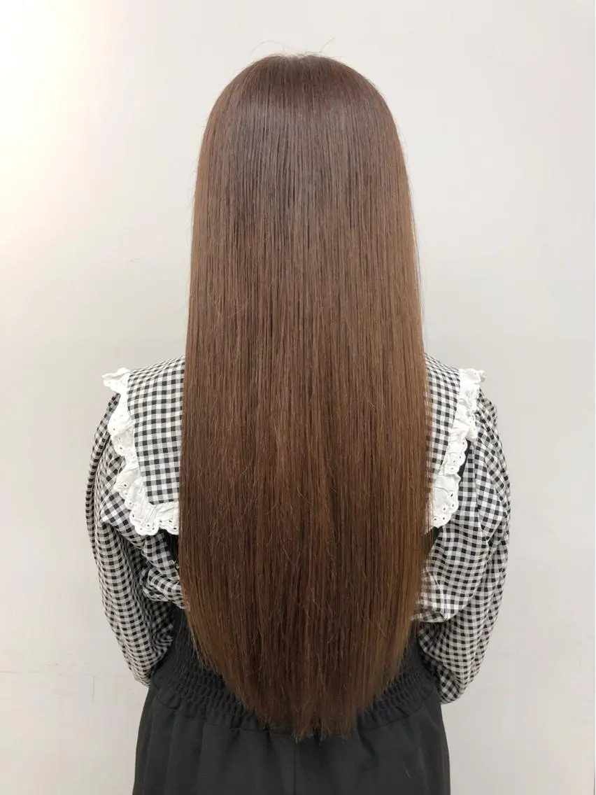 ロング カラー ベージュカラー フォギーベージュ 代表 YUKI ☆のヘアスタイル