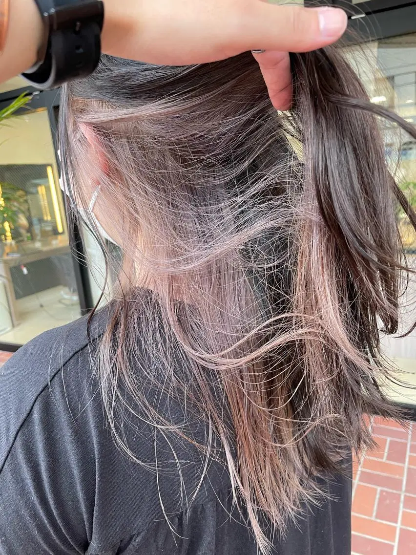 ロング カラー FRANCHIC ✂︎タカハシレン✂︎のヘアスタイル