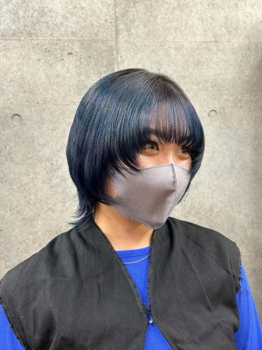 カラー すずき さくやのヘアスタイル