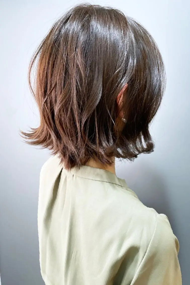 ミディアム ショートボブ ボブ 似合わせカット ⭐️バッサリカット モデル募集⭐️佐野のヘアスタイル