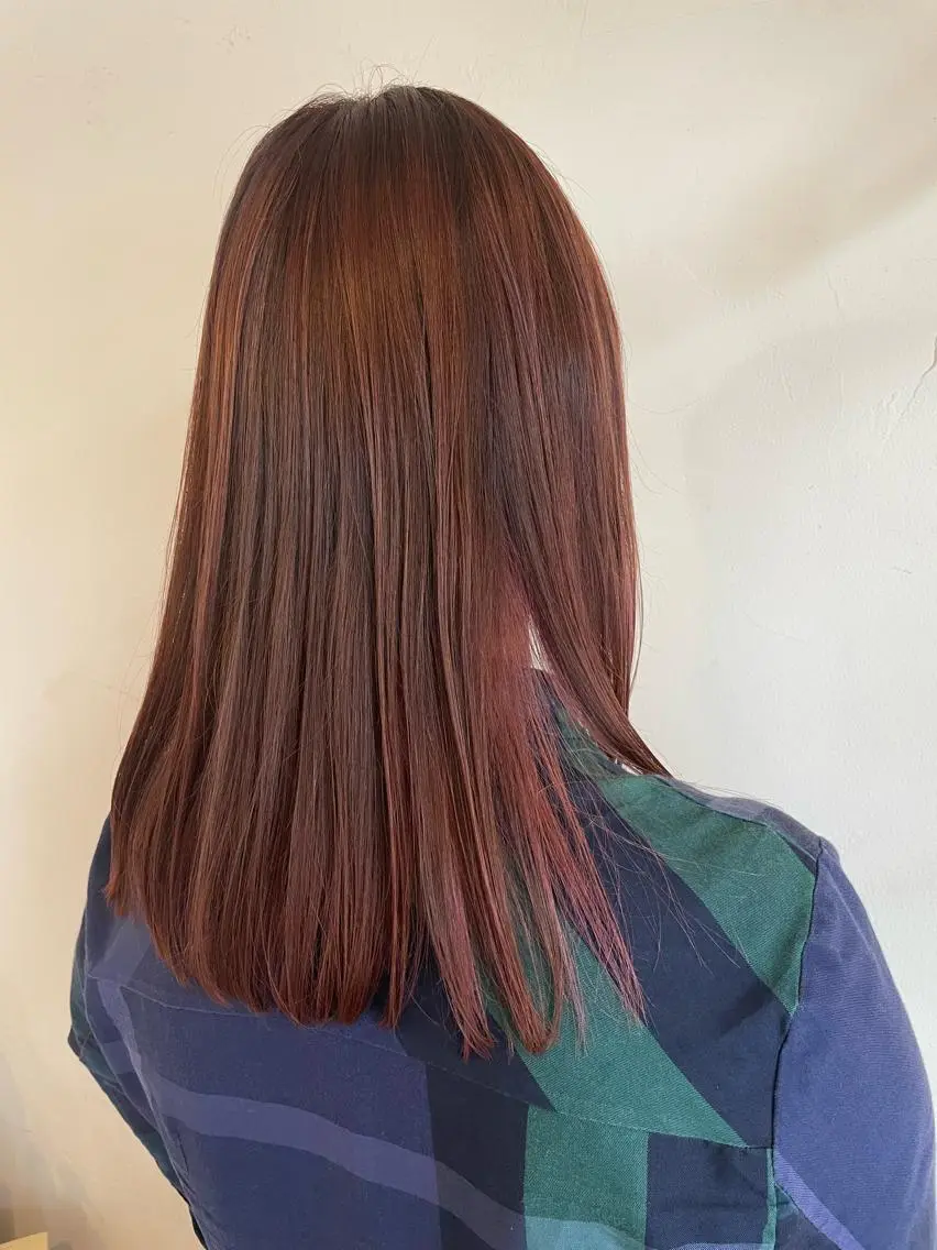 セミロング カラー AKALA HAIR 西宮店 Juriのヘアスタイル