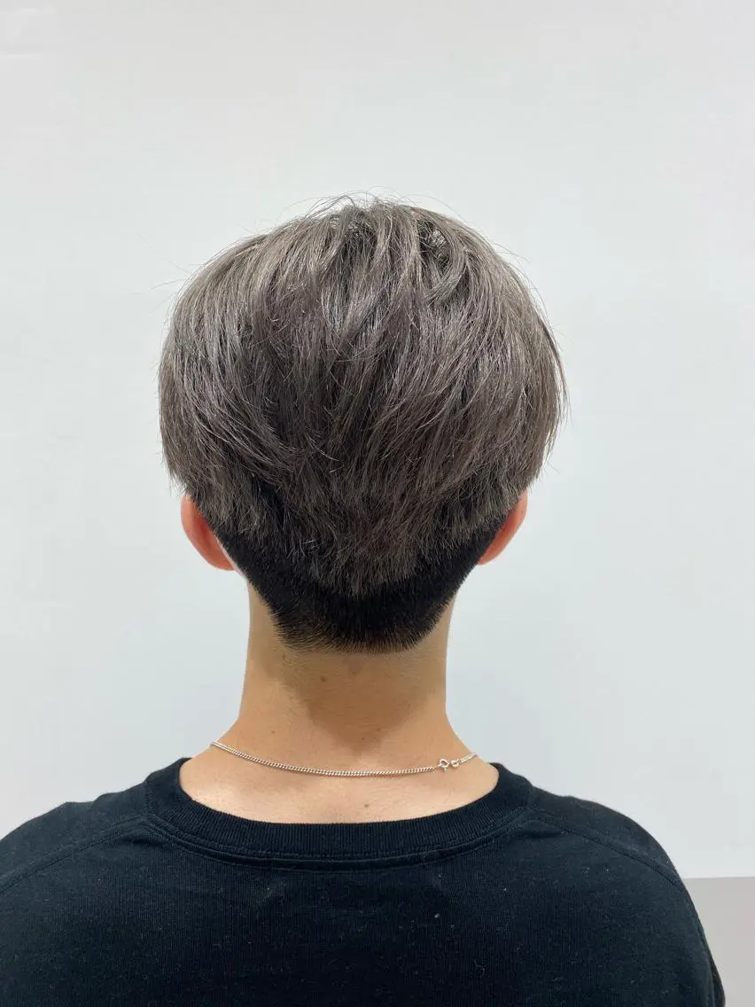 ショート メンズ センターパート メンズ韓国風 韓国風ヘア 💫副店長💫 篠崎 はやとのヘアスタイル
