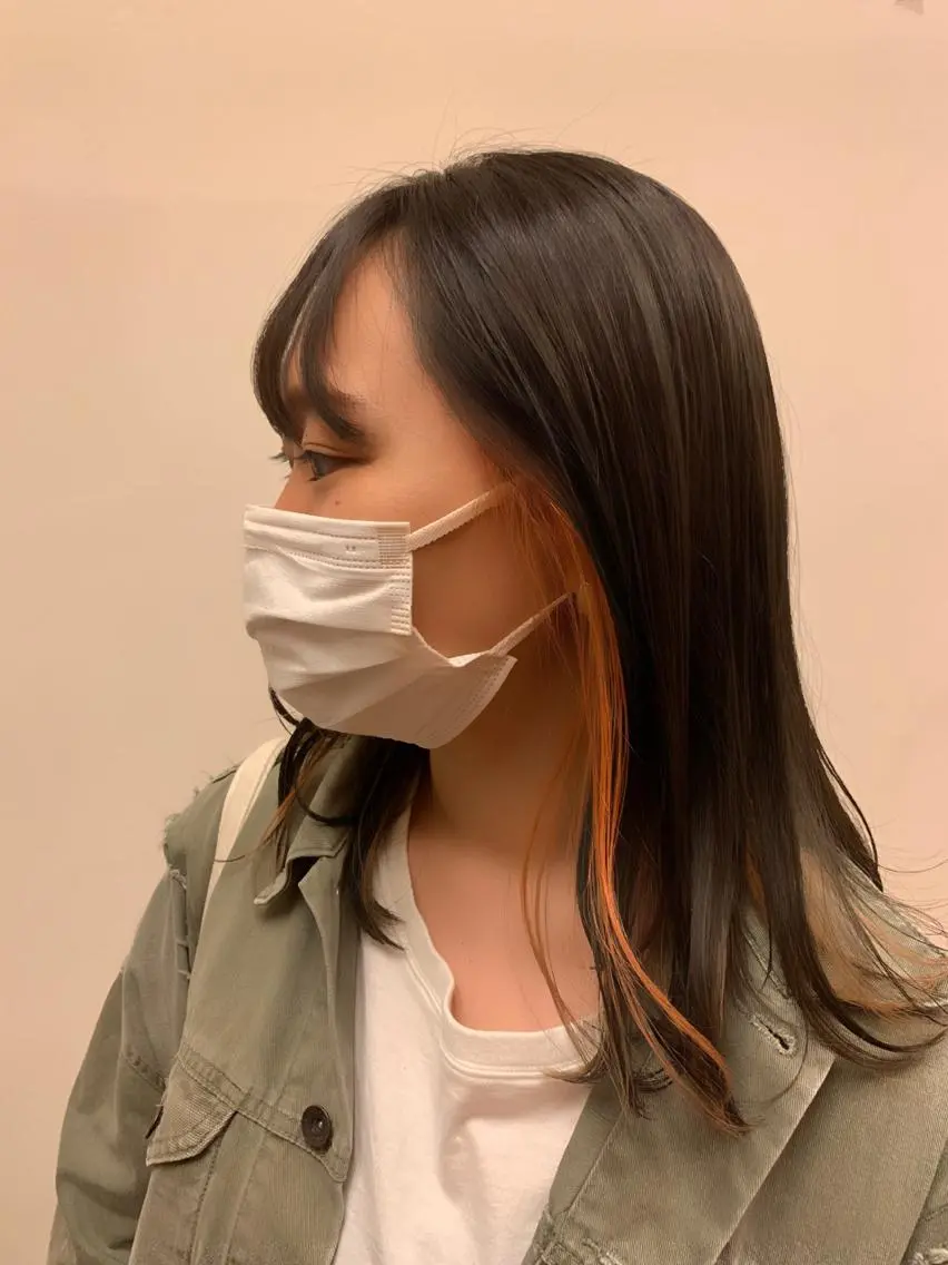 ロング カラー 大人ボブと似合 わせカラー/馬場 翼のヘアスタイル