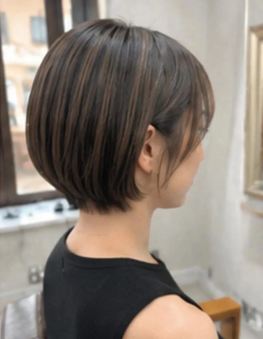 ショート カラー No Cut Lienのヘアスタイル