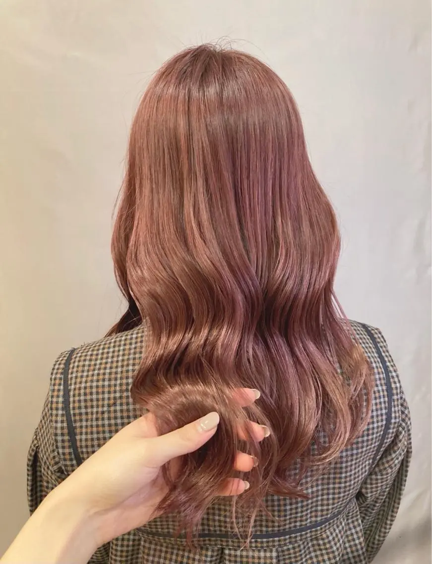 セミロング カラー ヘアカラー トリートメント 宮原 佳苗のヘアスタイル