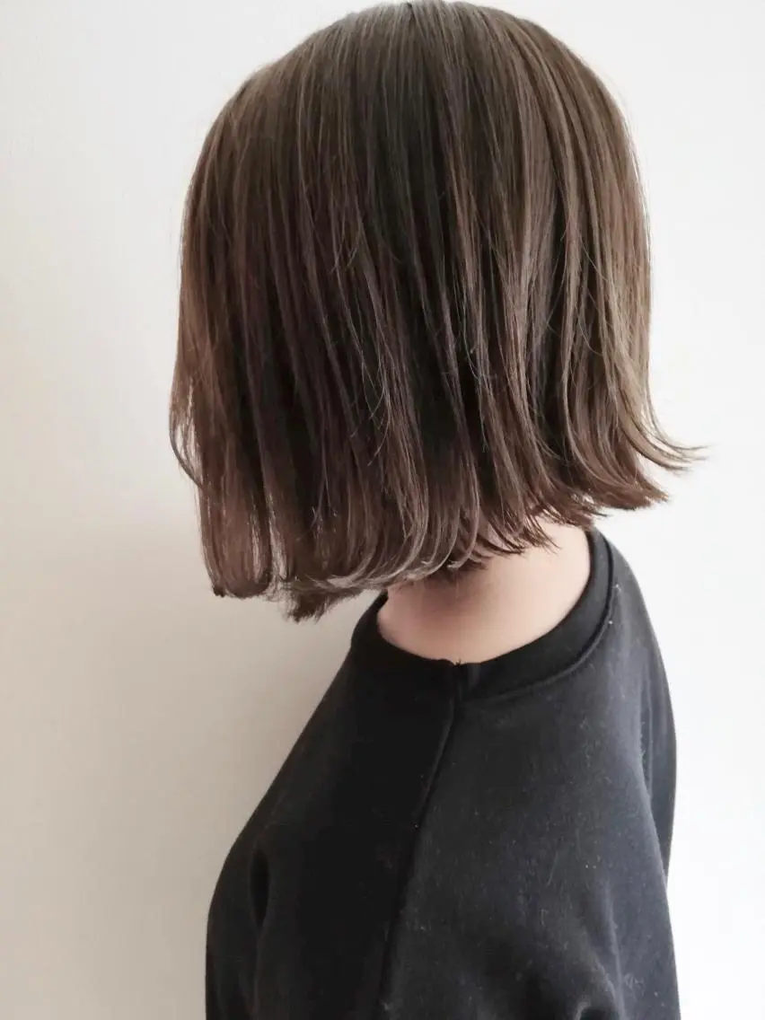 ミディアム カラー OFF YUYAのヘアスタイル