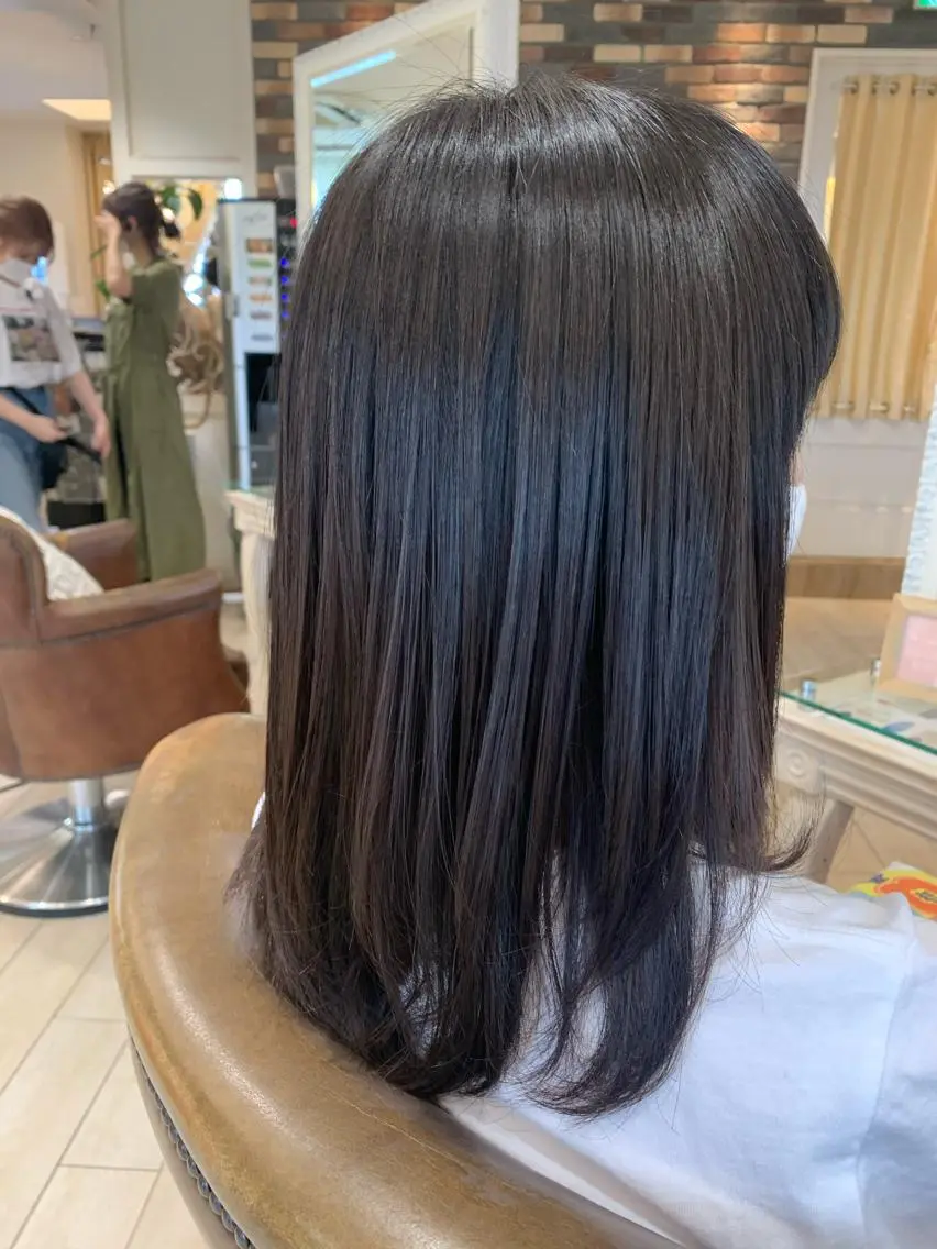 セミロング カラー パーマ ヘアアレンジ カット メンズパーマ特化🔥 ツイスパ/シャドウのヘアスタイル