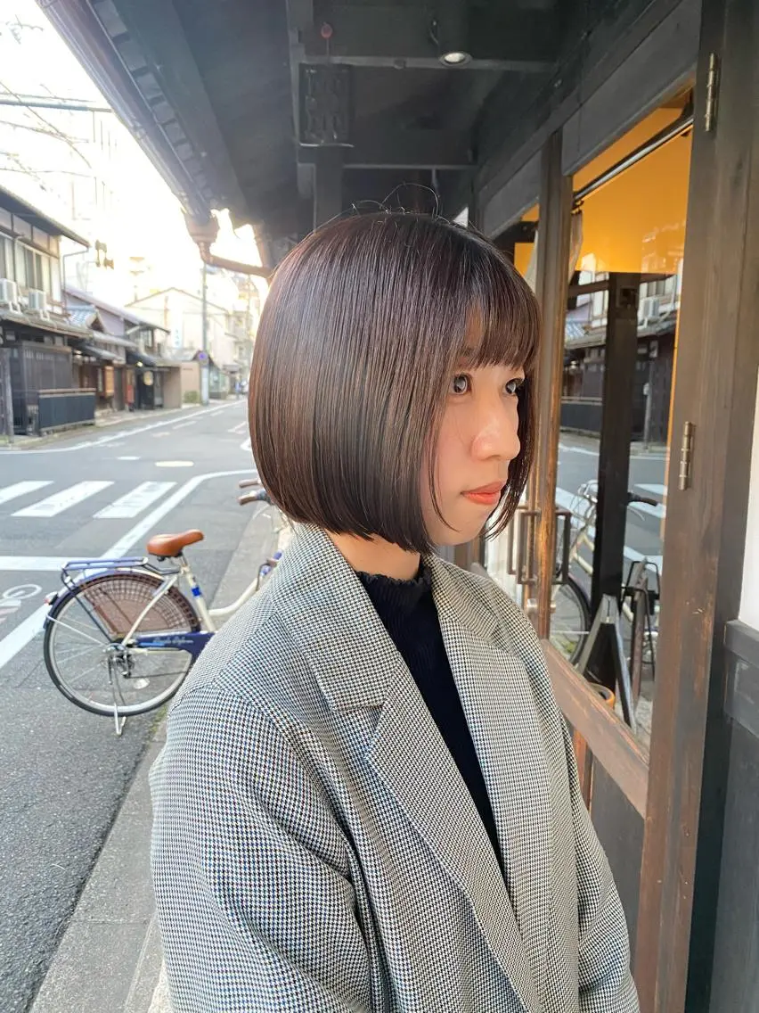 ショート ボブ 【novem】 serenのヘアスタイル