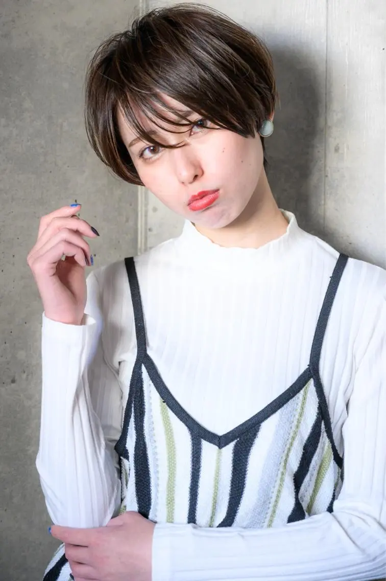 ショート Free 増山太亮のヘアスタイル