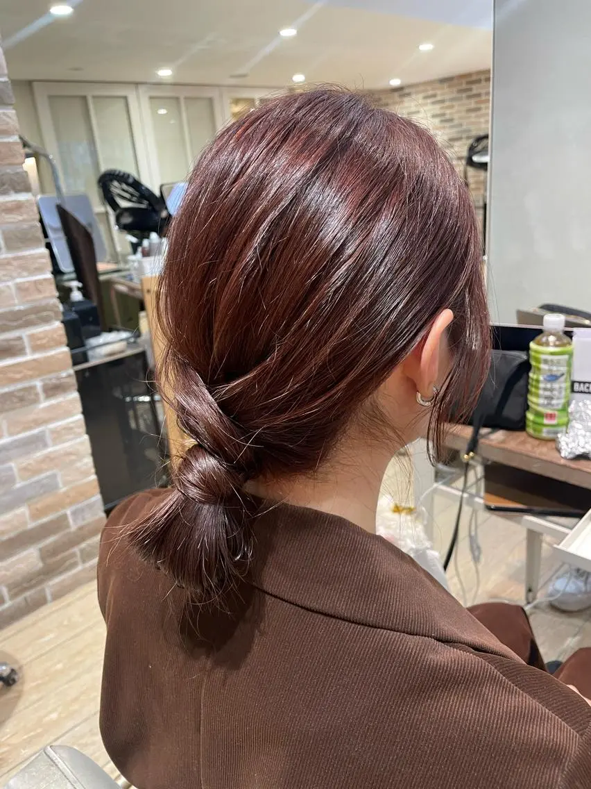 ヘアアレンジ カット⌇艶カラー 🫧⌇Nanahoのヘアスタイル