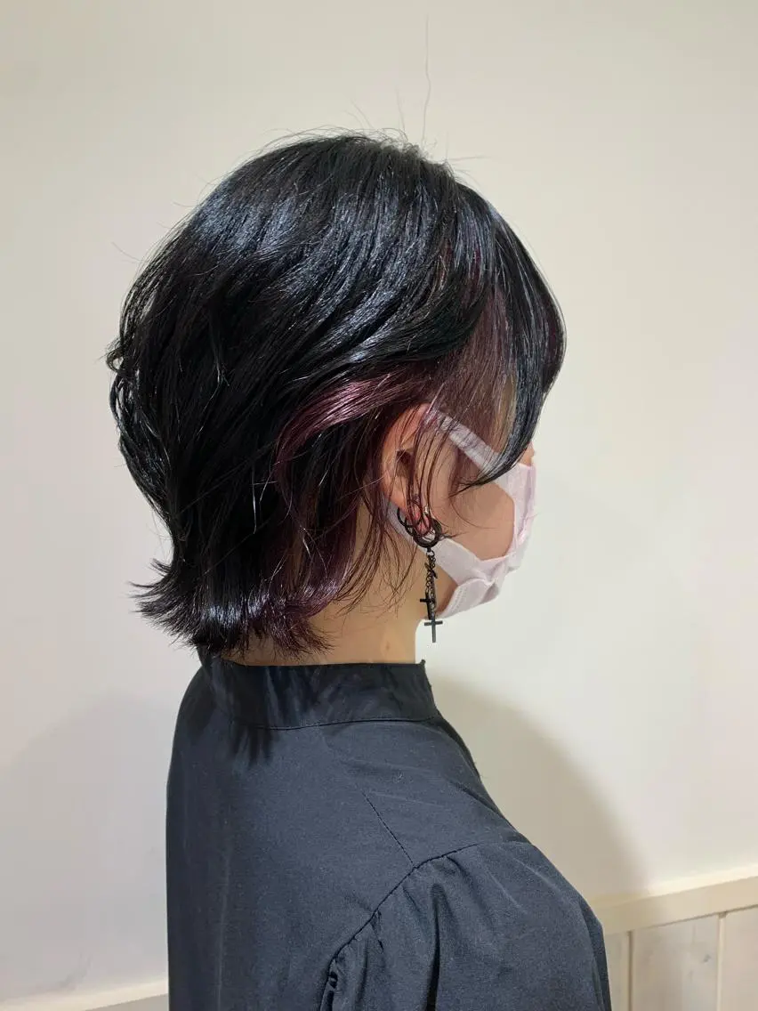 ミディアム カラー 💖クボ モモ💖のヘアスタイル