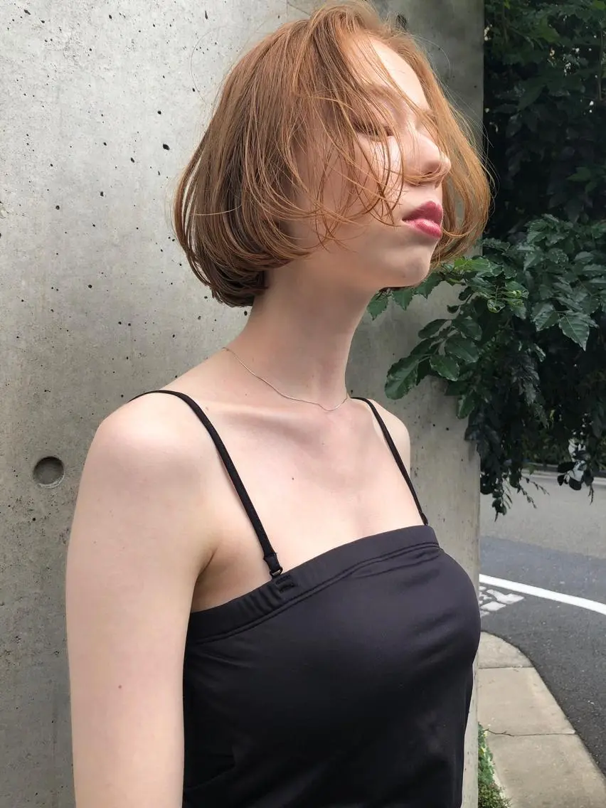 ショート カラー パーマ ヘアアレンジ メンズ キッズ ネイル ハンサムショート ボブ ショートヘア ショートネイル レイヤーカット✂️ 艶髪/小田部慎也のヘアスタイル