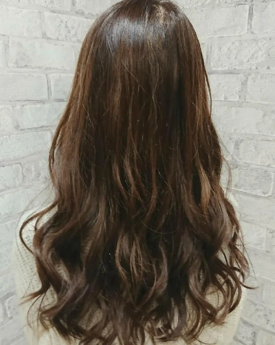 セミロング カラー ヘアアレンジ アッシュ ベージュカラー ハイライトカラー ハイライト カット ヘアカラー トリートメント 秋山 幸太のヘアスタイル