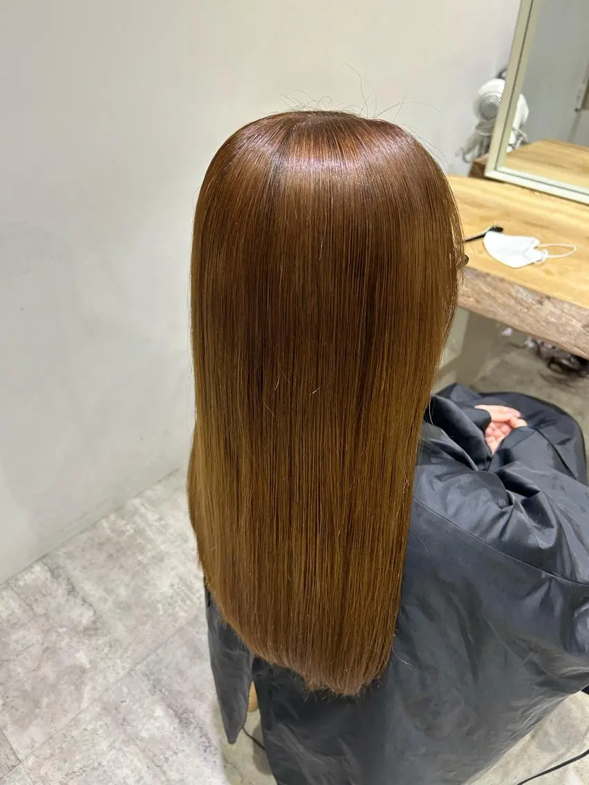 ロング 髪質改善 トリートメント wa kaのヘアスタイル