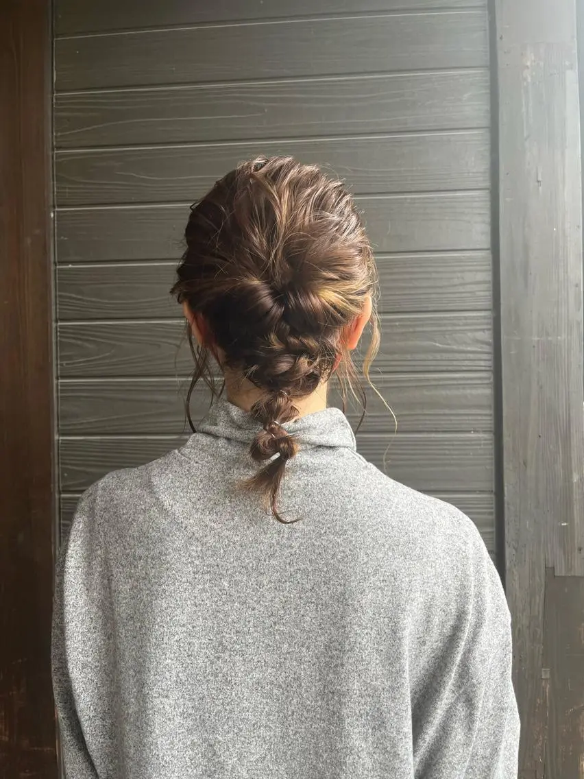 ヘアアレンジ 林 美優のヘアスタイル