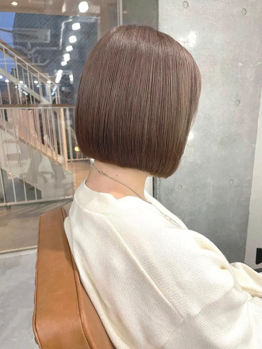 ショート カラー ハイトーン特化💍 chloe💍韓国のヘアスタイル