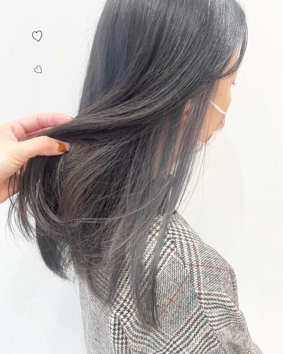 ミディアム カラー 新宿駅近♡個室 ♡関口三都季🌜のヘアスタイル
