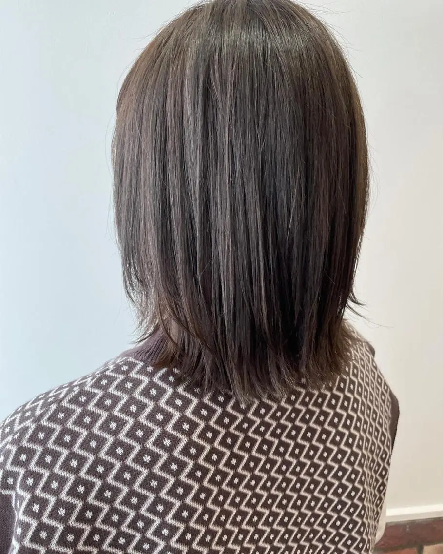 カラー カット ヘアカラー ボブ🍊暖色カラー 浅草【Bob美容師】のヘアスタイル