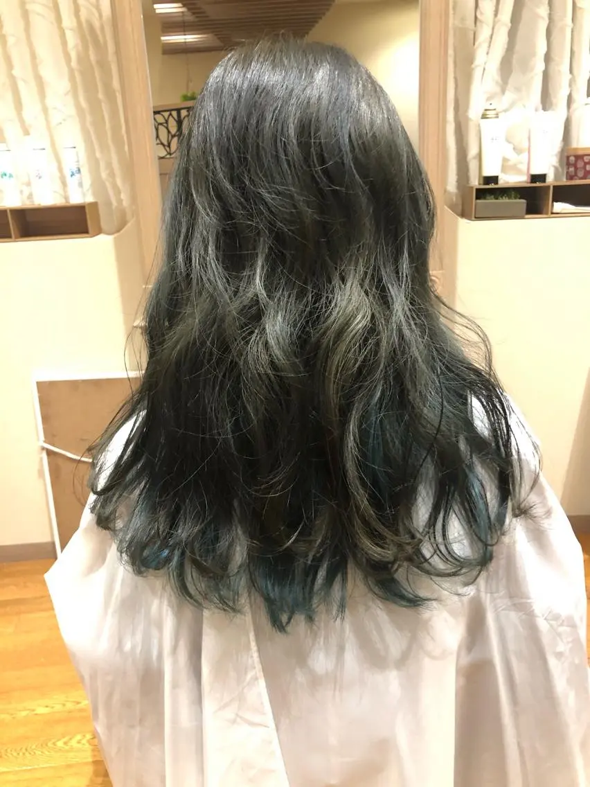カラー ブラウンカラー オリーブブラウン ヘアカラー トリートメント 🍀日比野 哲二のヘアスタイル