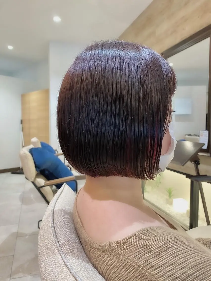 ショート ボブ 似合わせカット ショートヘア 小顔カット 宮腰一磨 ・ショート・ボブ🌿のヘアスタイル