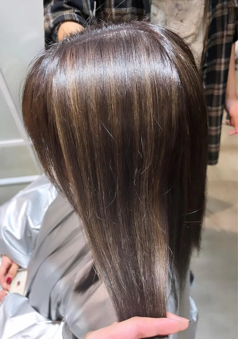 セミロング 𝐌𝐎𝐄🩶 EIGHTのヘアスタイル